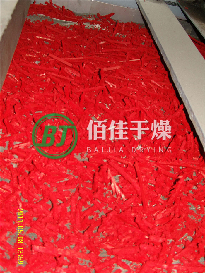 顏料專用帶式干燥機